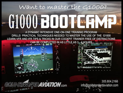 GARMIN 430, 580, G1000 or Avidyne Bootcamp